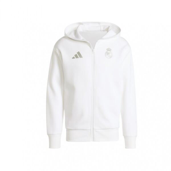 CAMPERA adidas REAL MADRID ANTHEM WHITE