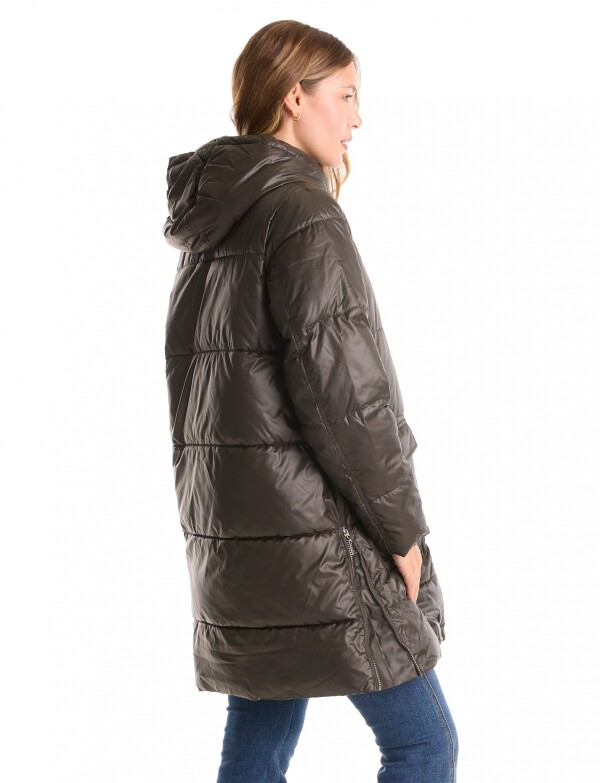 Campera Abrigo NEGRO