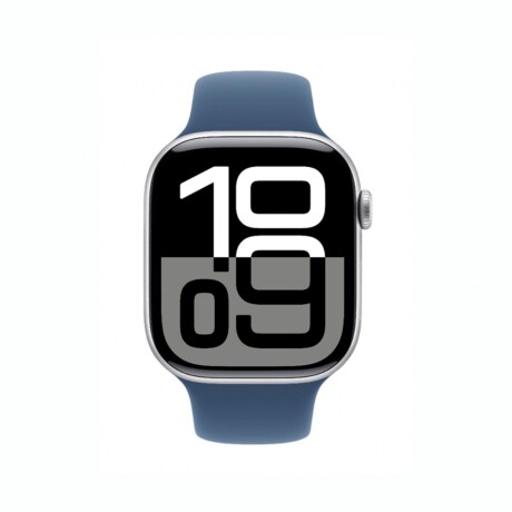 APPLE WATCH SERIES 10 (GPS) 46MM ALUMINUM Reloj APPLE Watch Series 10 MWWL3LW/A 46MM 5ATM GPS Silver Denim Sport Band
