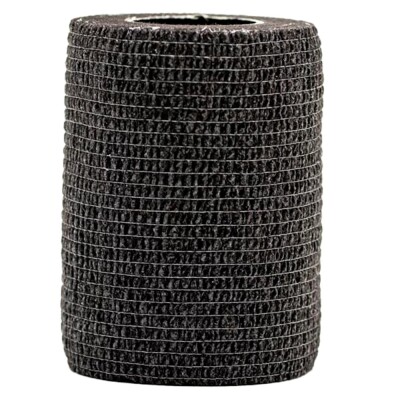 Cinta Cohesiva Barex 7.5 Cm X 5 Mt Negro Cinta Cohesiva Barex 7.5 Cm X 5 Mt Negro