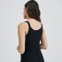 CAMISETA REGATA FEM PRETO ESCURO