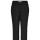 Pantalón Vilda Tiro Medio Y Straight Fit Black