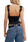 TOP ELENA ENCAJE Negro