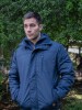 Campera impermeable Azul