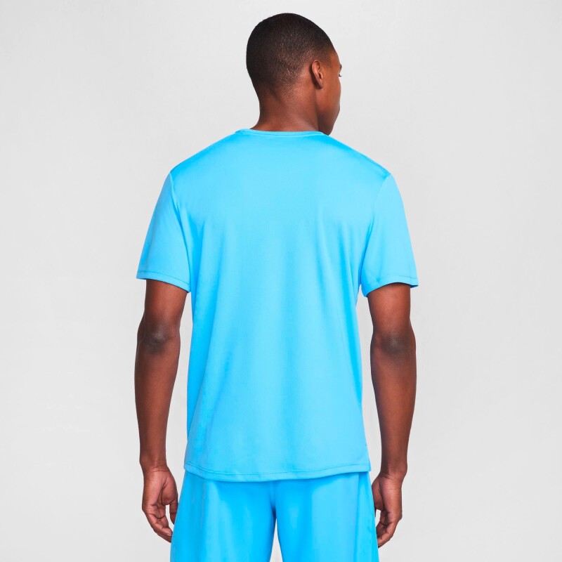 Camiseta Nike Run Energy Miler Top de Hombre Azul