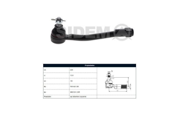 Puntero Hyundai H1 Carroceria Tq Starex 05-25 Izq Puntero Hyundai H1 Carroceria Tq Starex 05-25 Izq