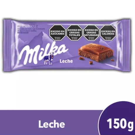 TABLETA CHOCOLATE MILKA LECHE 150GR TABLETA CHOCOLATE MILKA LECHE 150GR