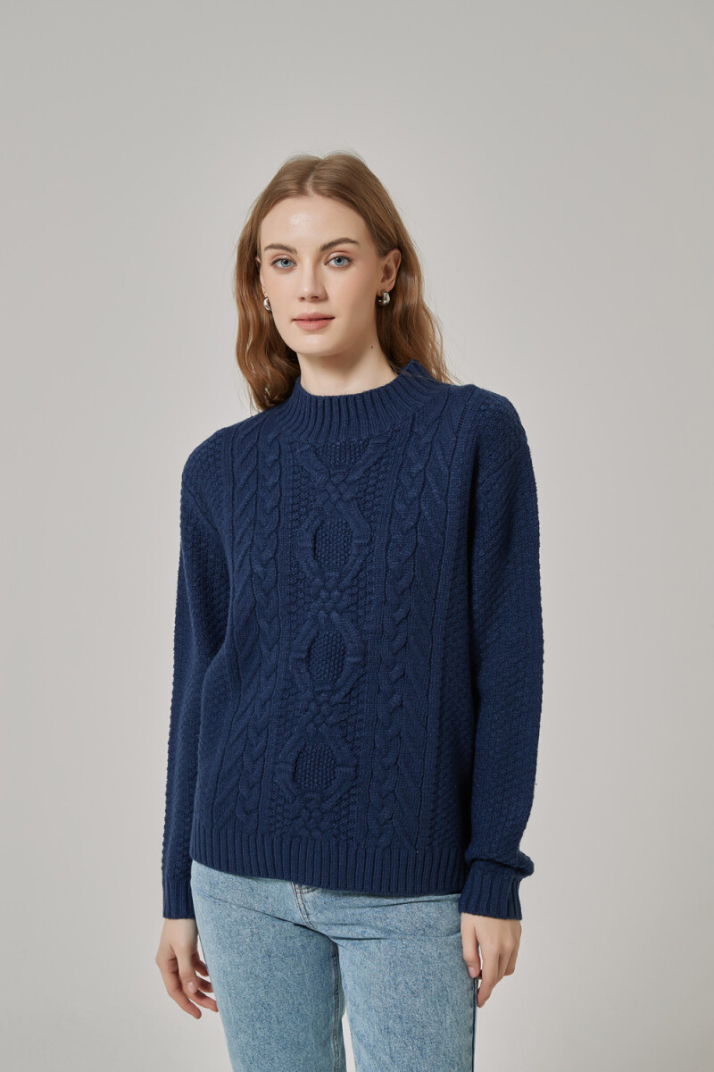 Sweater Aburi - Azul Marino 