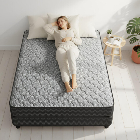 Colchon LINDE Zafiro® - 2 Plazas - 140x190x26 cm - Hasta 130 Kg - GARANTIA 5 AÑOS Colchon LINDE Zafiro® - 2 Plazas - 140x190x26 cm - Hasta 130 Kg - GARANTIA 5 AÑOS