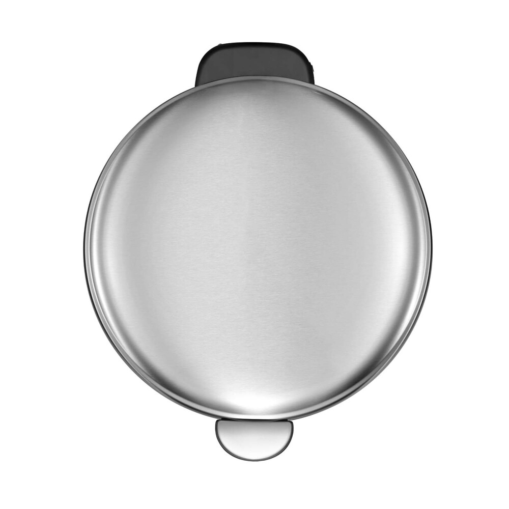 PAPELERA ACERO-INOXIDABLE GRIS EK9118MT