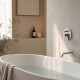 DUCHA EMBUTIDA BRILLO BLEST CROMO BAÑO GRIFERIA CROMO
