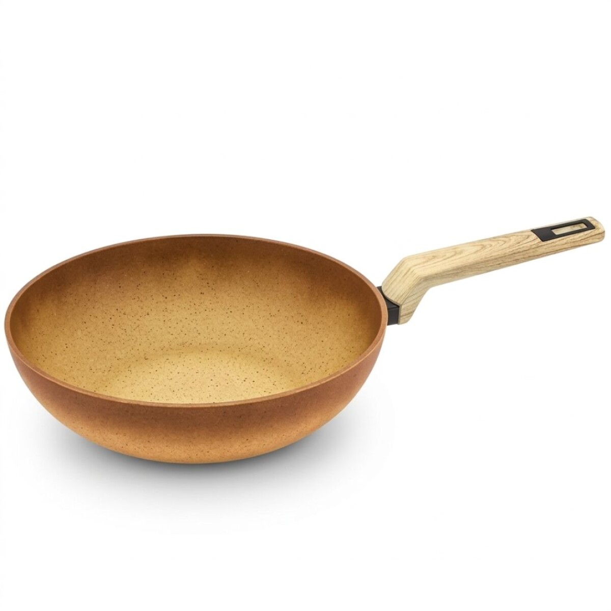 WOK TERRACOTA ANTIADHERENTE AMERCOOK • 28cm 