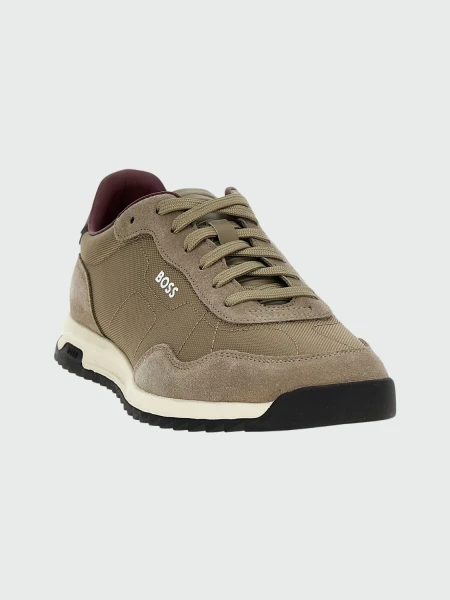 BOSS Zapatillas Zayn Lowp Sdtx Gris