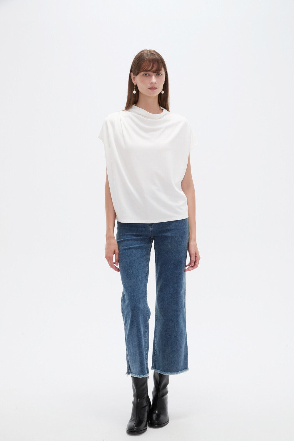 Tops Bornea Blanco