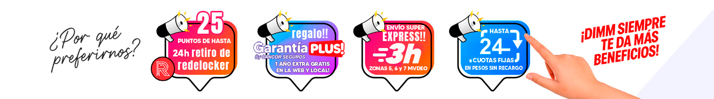 ¡Aprovechá y tené tu producto más cómodo y rápido!