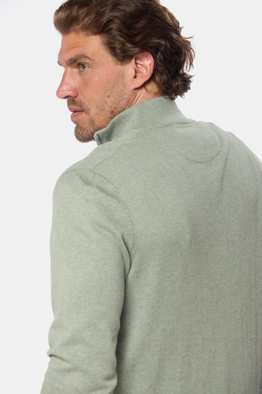 BUZO TEJIDO Pistacho