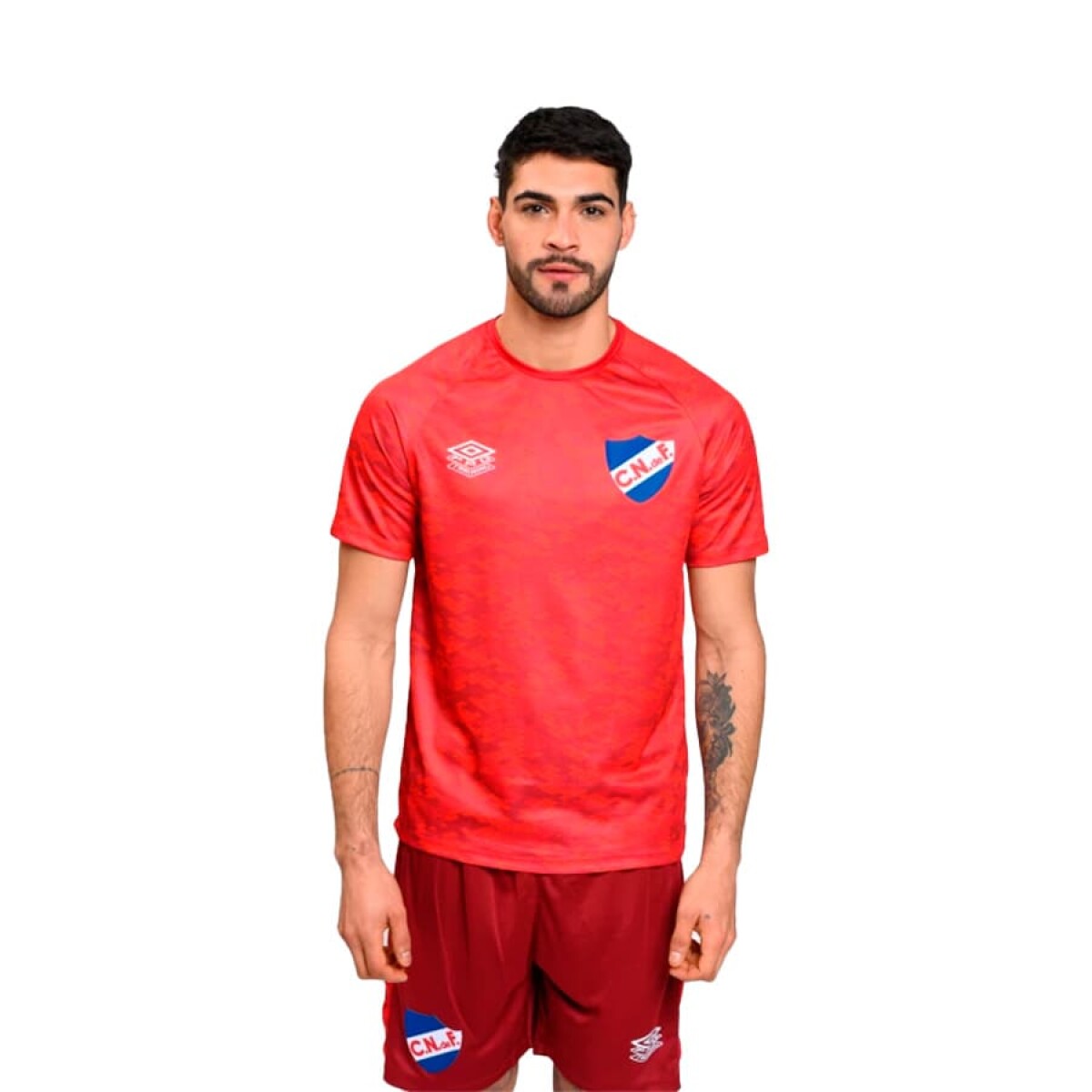 Remera Umbro Pro Training Nacional de Hombre - N56002U0 - Rojo 