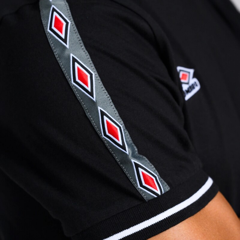 REMERA INFILLED TAPE Black
