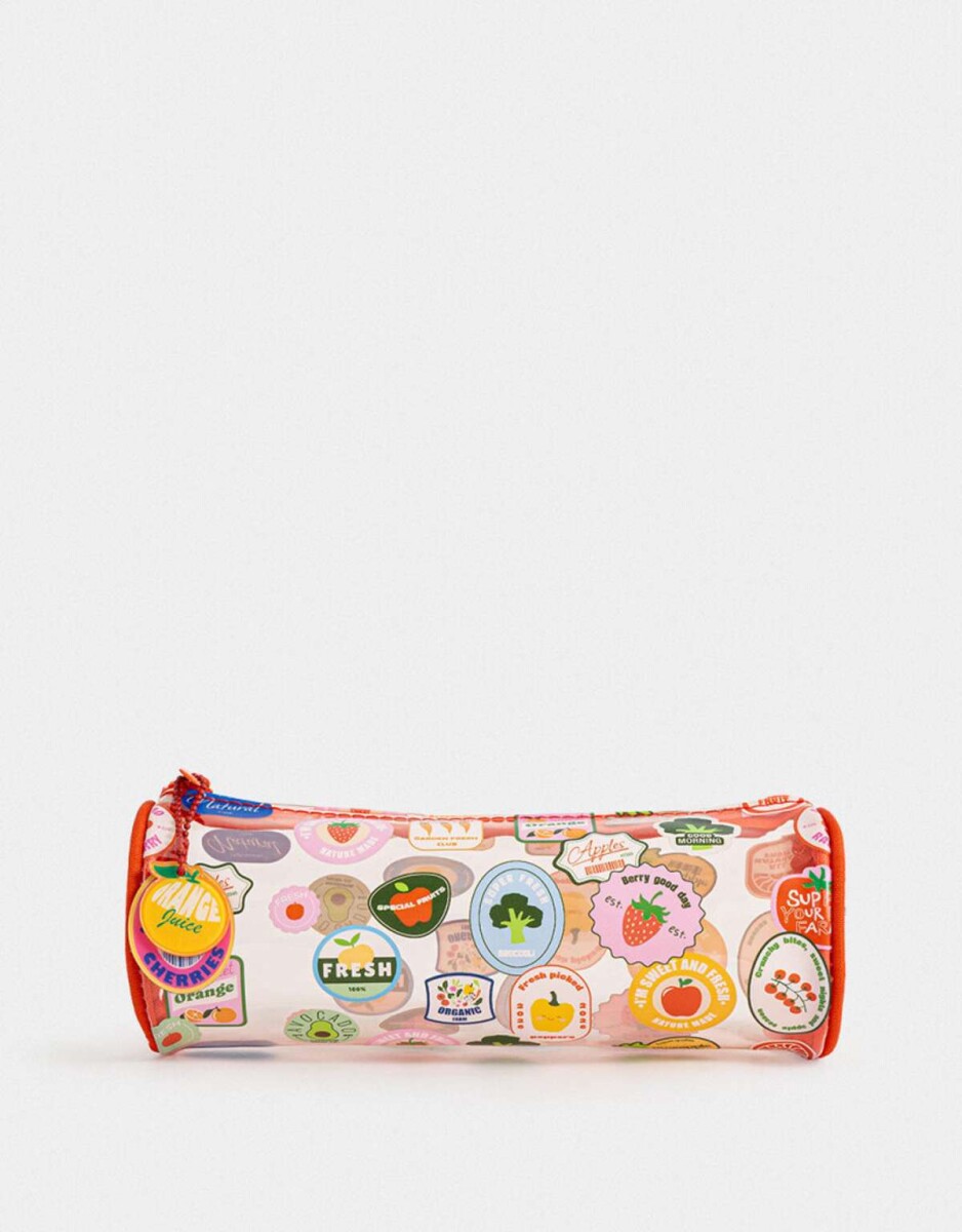 Cartuchera Stickers - Combinacion Multicolor 