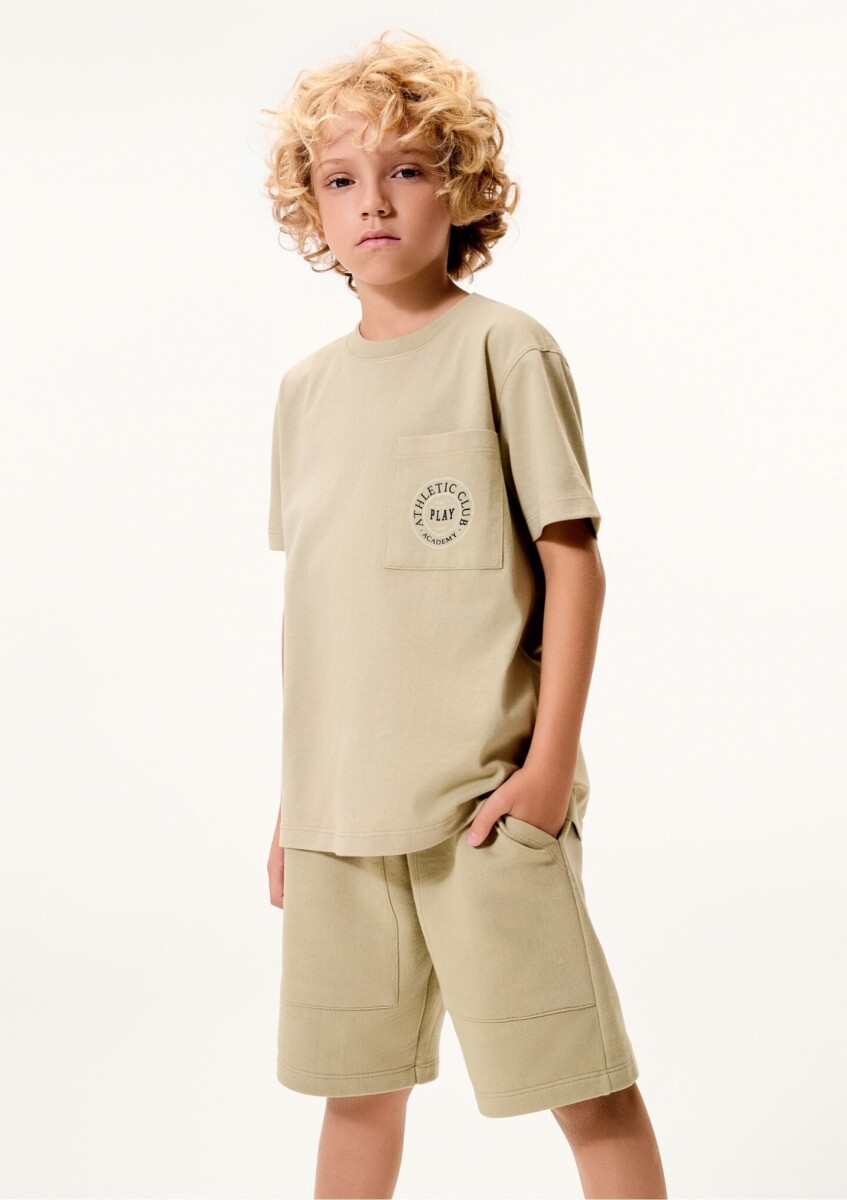 CONJUNTO DE FORRO POLAR ESTAMPADO INFANTIL - VERDE 