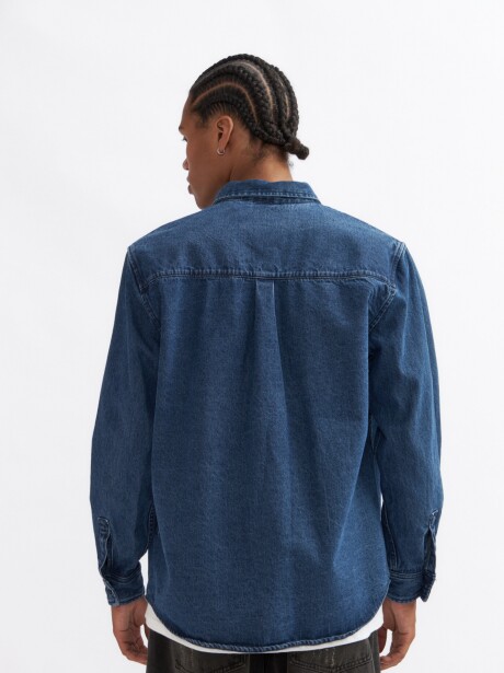 CAMISA VIALONGA AZUL OSCURO