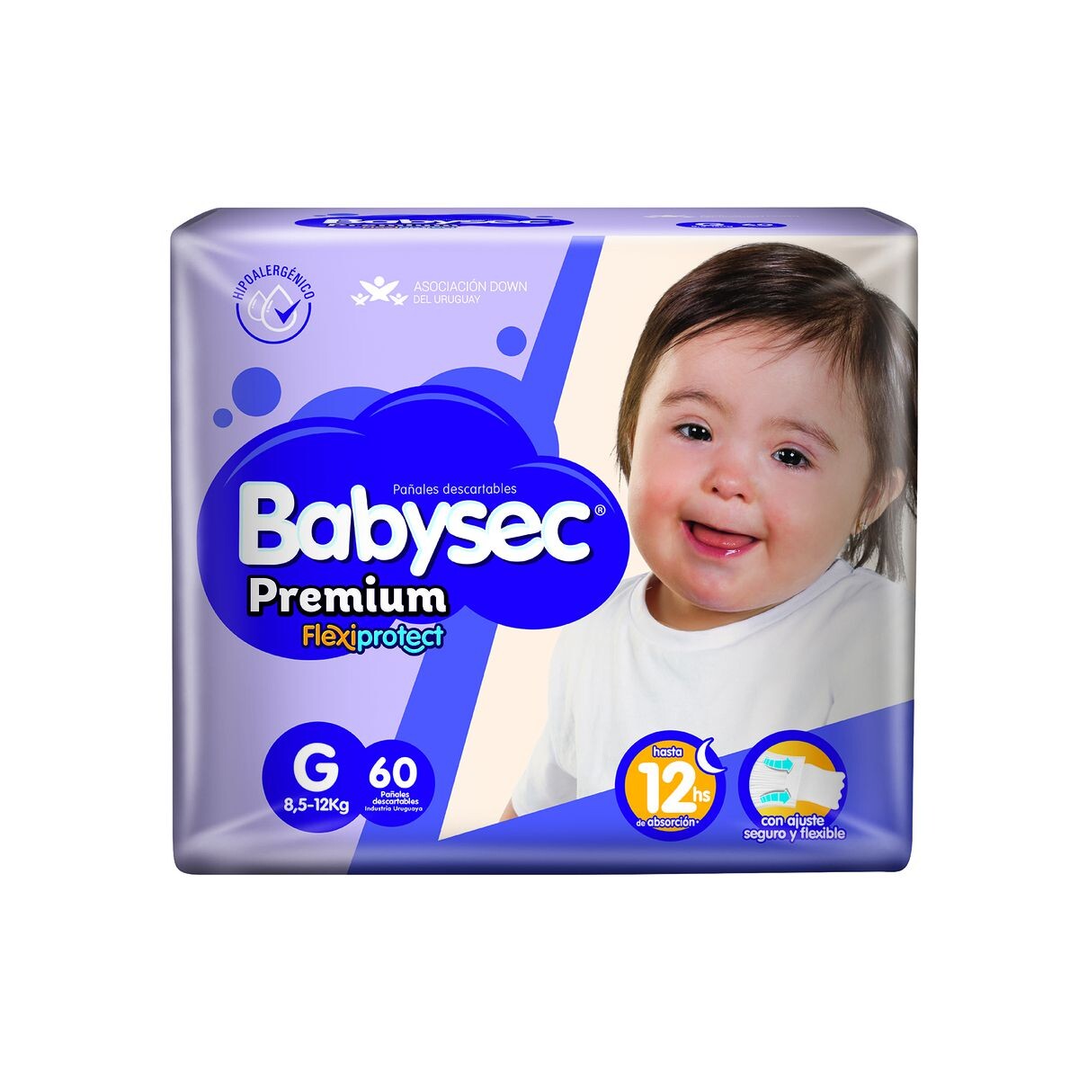 BABYSEC PREMIUM JUMBO GRANDE PAQ. X 60 U 