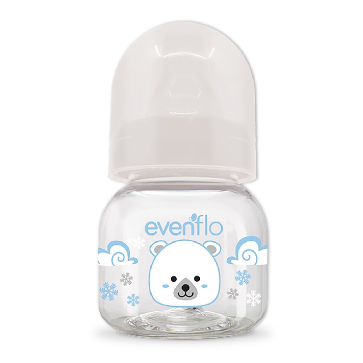 Mamadera Evenflo Forest Bebés 0-3M 60Ml Tetina Flujo Lento - Blanco 