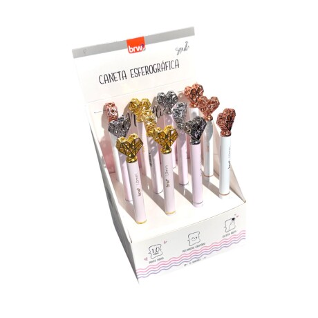 Boligrafo BRW Corazon Calado Boligrafo BRW Corazon Calado