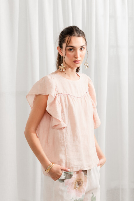 Blusa Ammiro Beige Claro