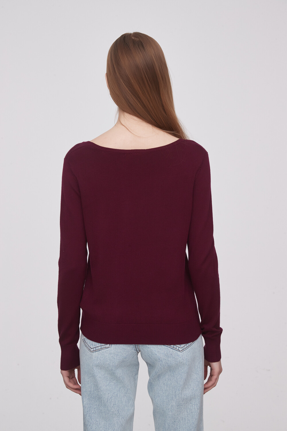 Sweater Teche Bordeaux