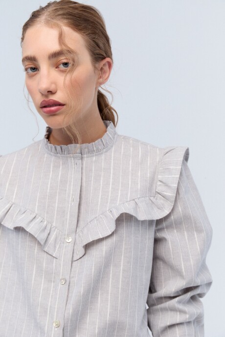 Camisa Ballerina Gris