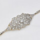 Pulsera Estilo Antiguo, En Oro 18K, Platino Y Brillantes Pulsera Estilo Antiguo, En Oro 18K, Platino Y Brillantes
