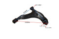 Parilla De Suspension Del Hyundai Accent, Jac J3 A137 94-25 Der Parilla De Suspension Del Hyundai Accent, Jac J3 A137 94-25 Der