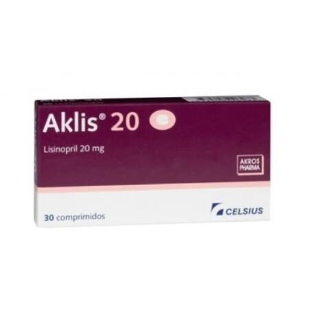 Aklis 20mg 30 Comprimidos Aklis 20mg 30 Comprimidos
