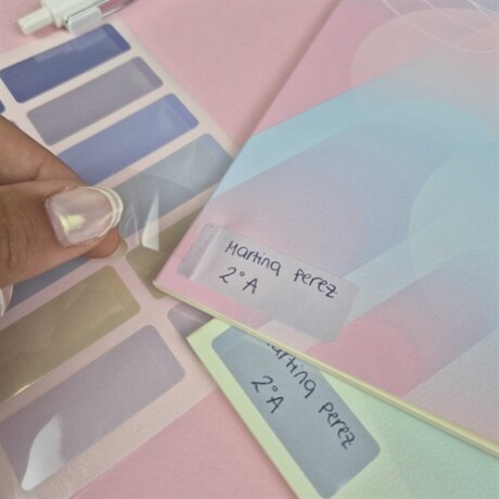 Notas adhesivas color pastel M