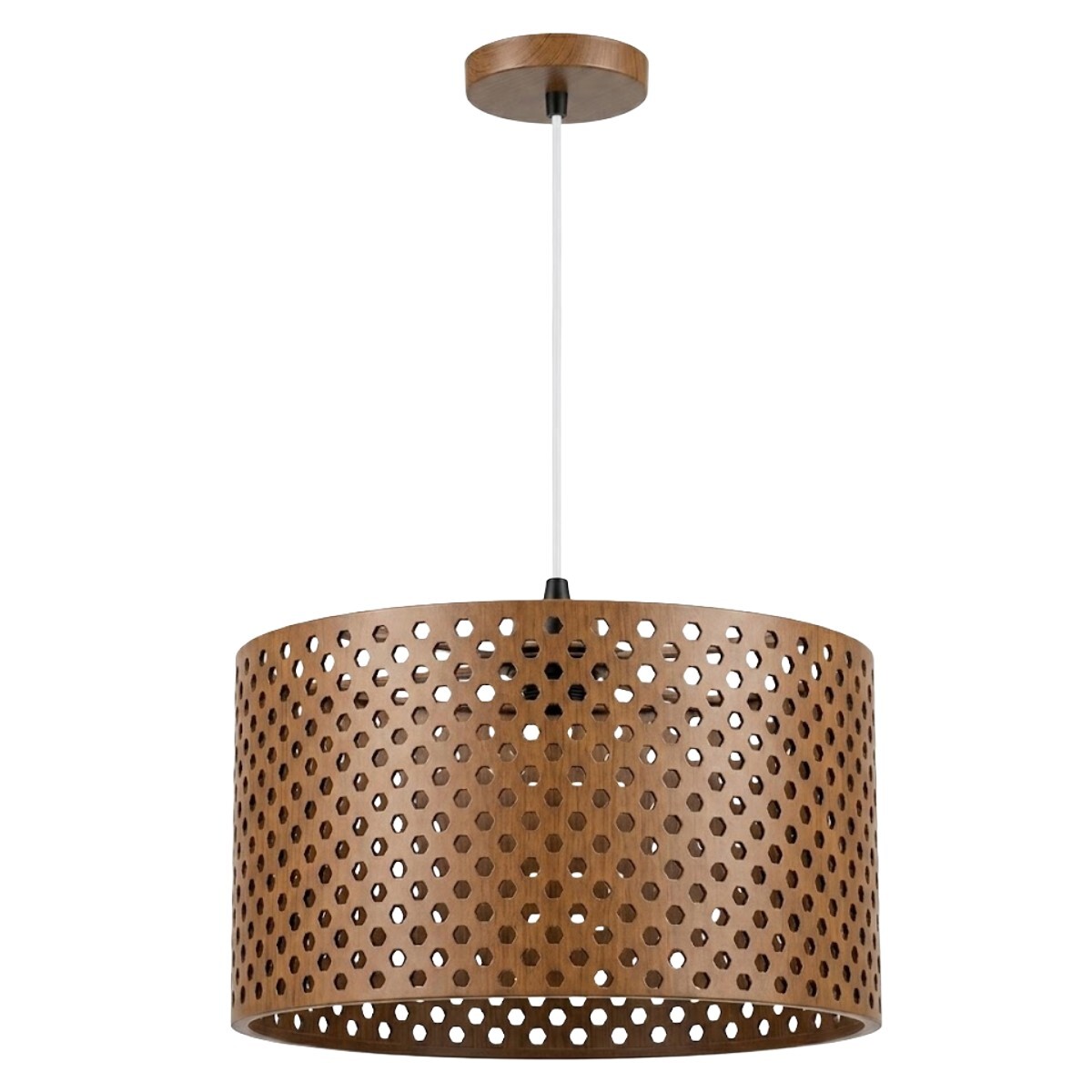 LAMPARA COLGANTE NATUZZI IMBUIA MARRON 