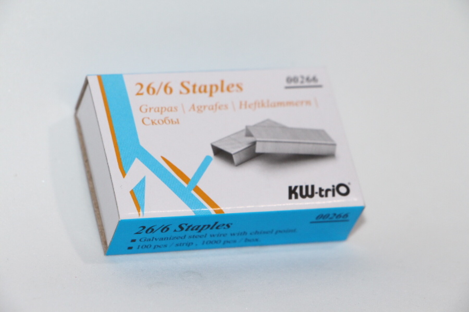 BROCHE KW-TRIO 26/6 X 1000 UNIDADES 