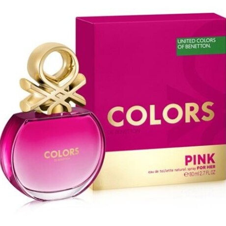 Perfume Benetton Colors Pink Edt 80ml Mujer Perfume Benetton Colors Pink Edt 80ml Mujer