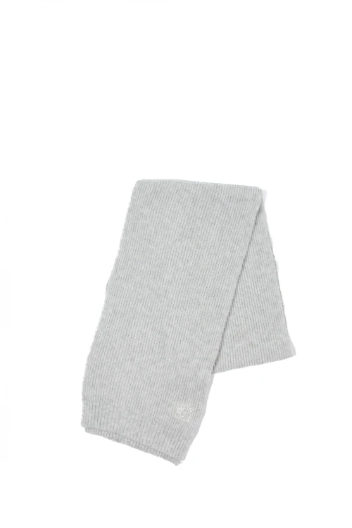 Bufanda tejida Gris