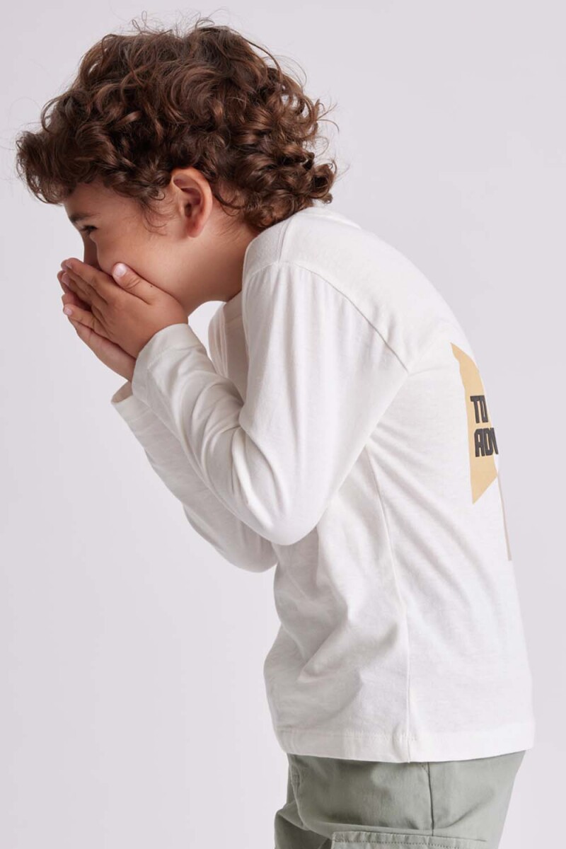 Remera manga larga Crudo