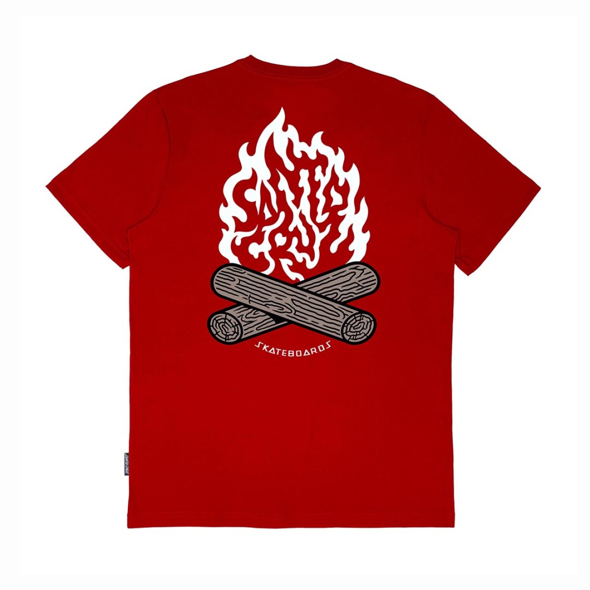 Remera Santa Cruz Campfire SS - Rojo 
