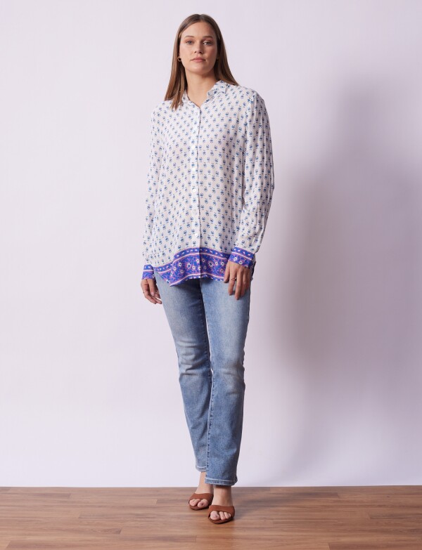 Camisa Print BLANCO/MULTI