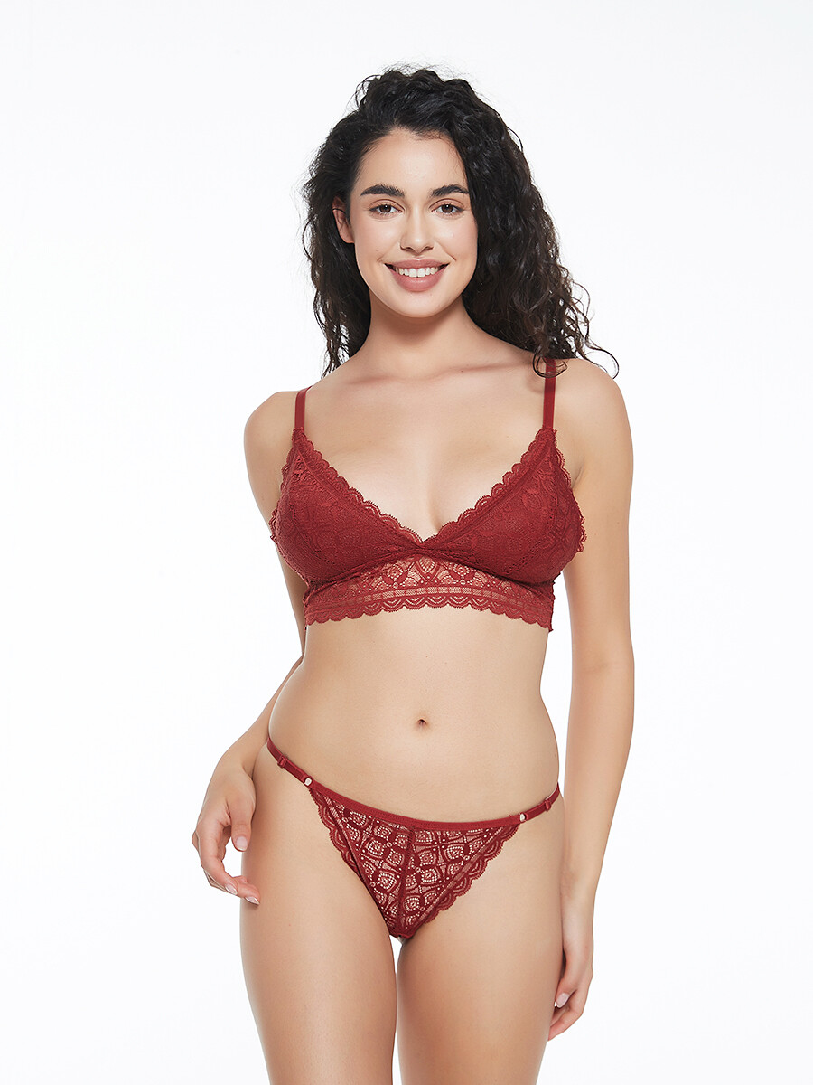 BRALETTE FREYA - BORDEAUX 