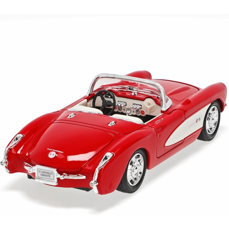 Chevrolet Corvette 1957 Coleccion Welly Original 1:24 Chevrolet Corvette 1957 Coleccion Welly Original 1:24