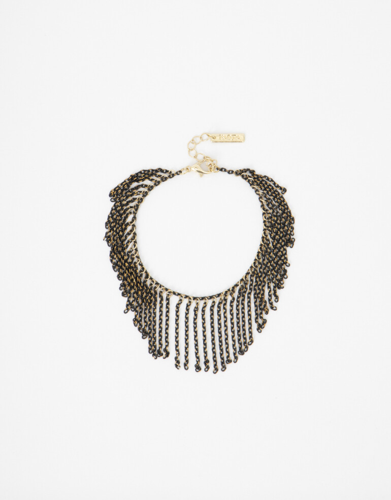 Pulseras Flexibles Pulsera Flexible Cadenas - Dorado