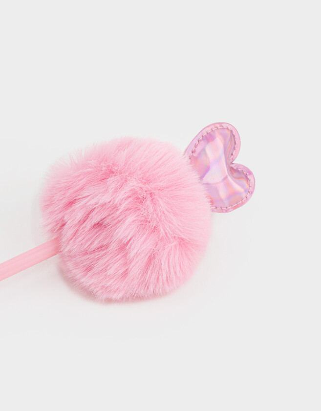 Lapices y Lapiceras Pompon Lapicera Con Pompón - Rosa Claro