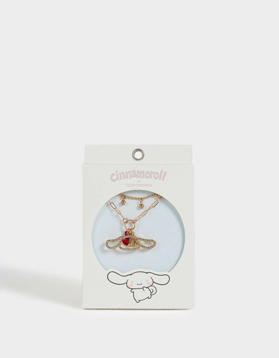 Collar Corto Multi Cadena Cinnamoroll 