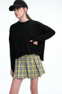 SWEATER COSTURA Negro