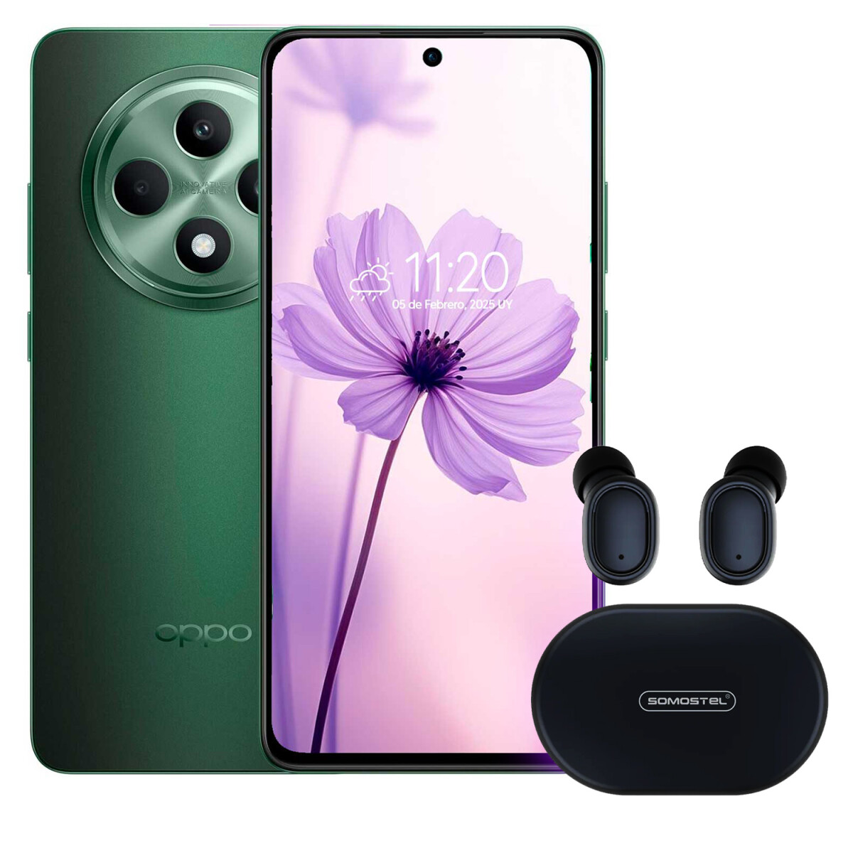 Oppo Reno12f 12/256gb 5g + Regalo - VERDE 