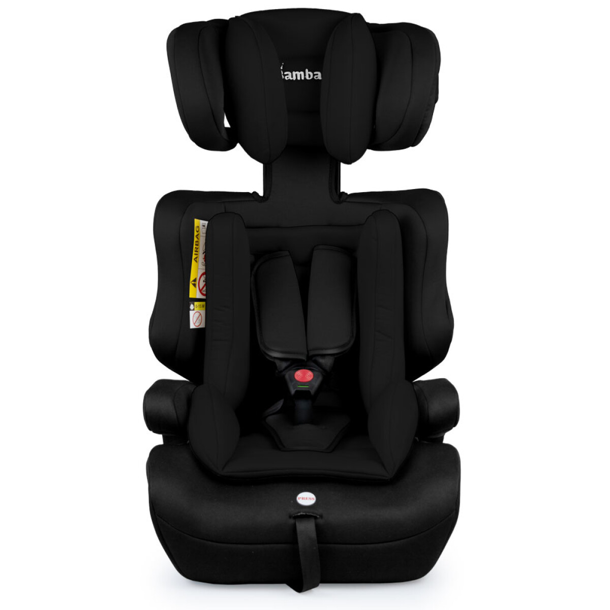 Silla de Auto Infantil Premium Reclinable 9-36Kg - NEGRO 